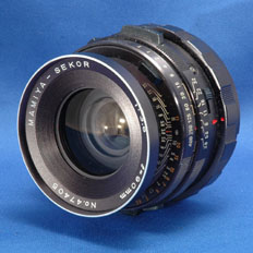 マミヤセコール 90mm F3.8 RB67用（Mamiya-sekor 90mm F3.8 for RB67）| Camera Museum