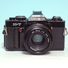 ミノルタX-7ブラック (MINOLTA X-7 Black) | Camera Museum by awane 
